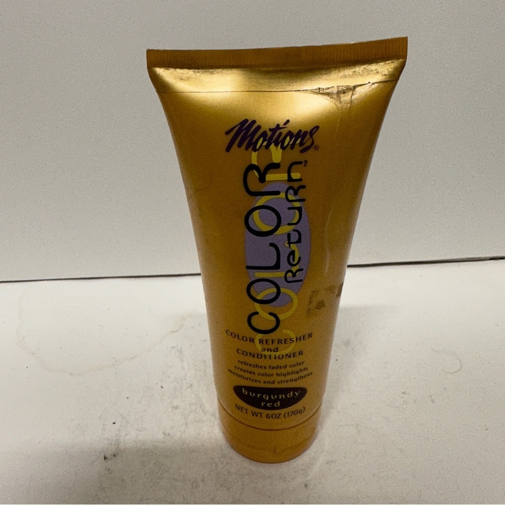 Motions Color Return Color Refresher And Conditioner Burgundy Red 6 OZ